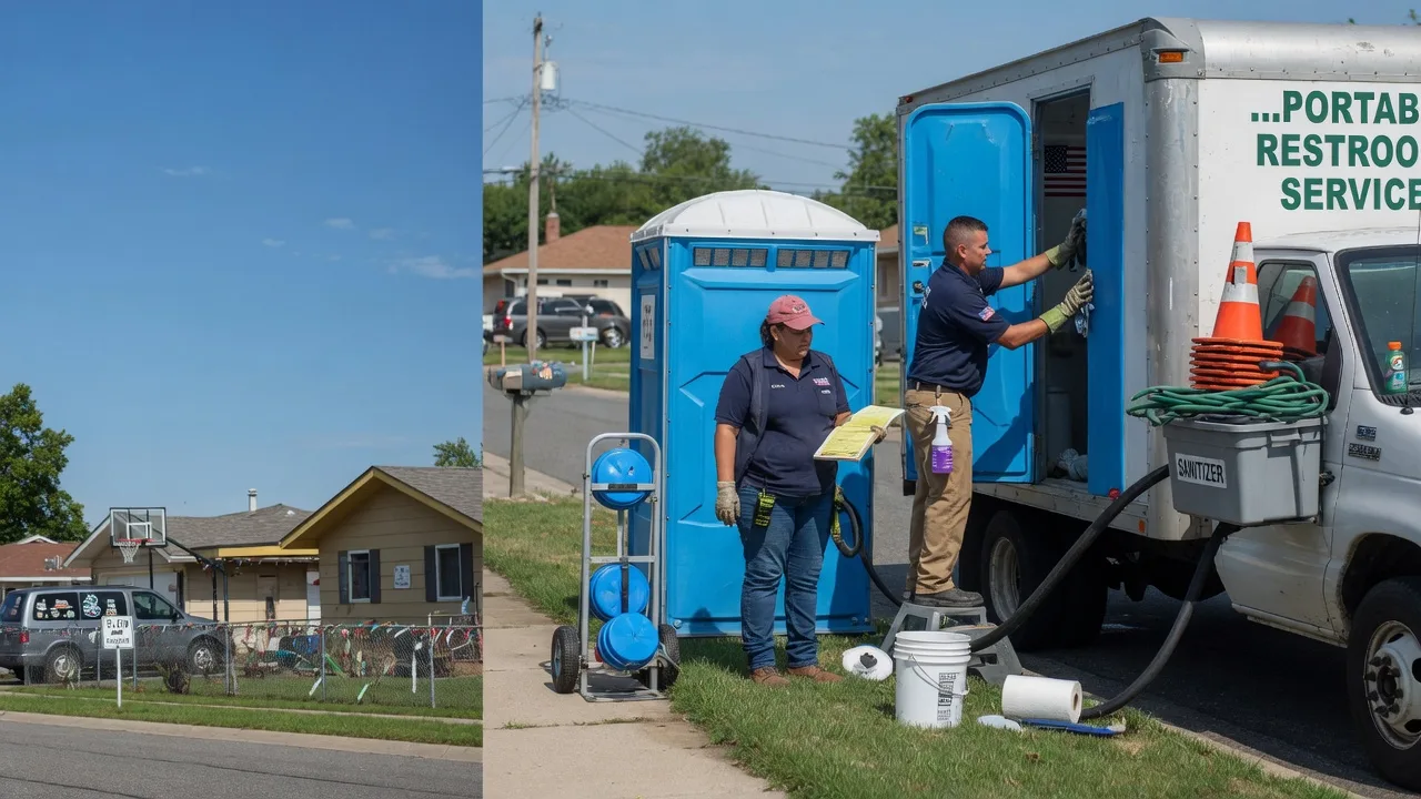 Portable Toilet Rental in Crowder, OK near me